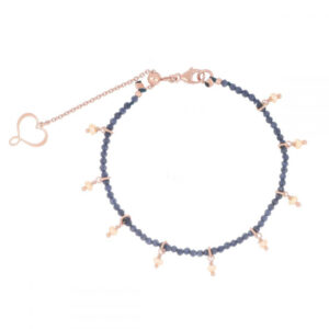 Essencial: PULSERA DE ZAFIRO Y PERLA