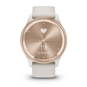 Garmin vívomove Trend – Reloj Híbrido con Bisel Rose Gold