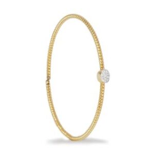 Pulsera de oro 18K con diamantes blancos