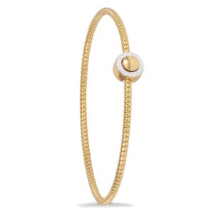 Pulsera de oro 18K con diamantes blancos
