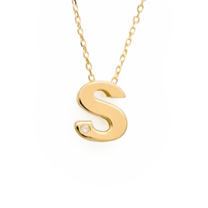 Colgante de oro amarillo 18K con diamante